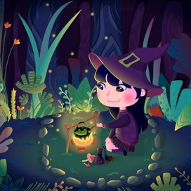 Магия в лесу