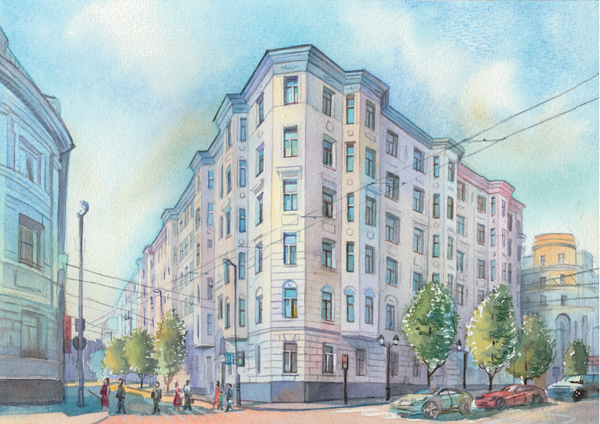 Городской пейзаж 