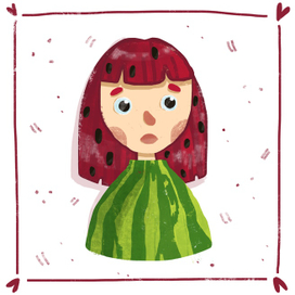 Девочка-арбуз