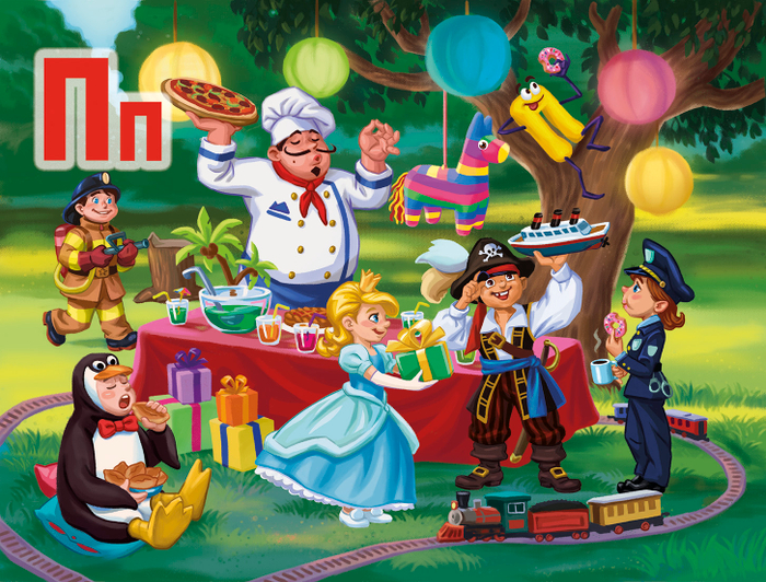 Серия пазлов "Алфавит