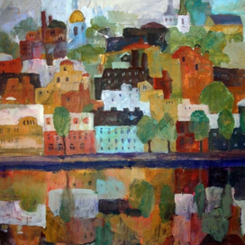 Дома и деревья