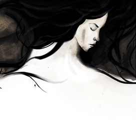 иллюстрация А.Ахматова "Сад"