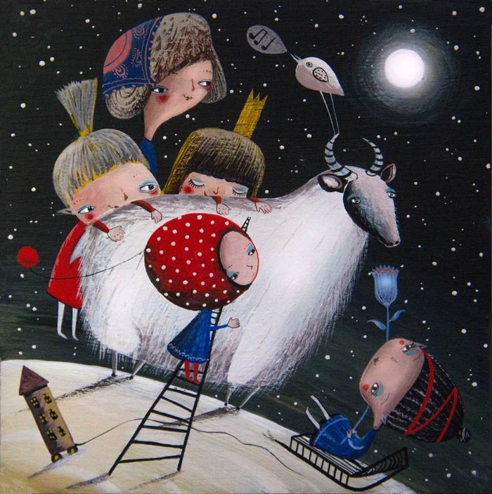 Коза Августина. 