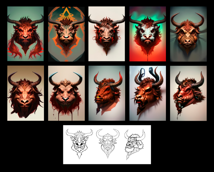 Голова минотавра