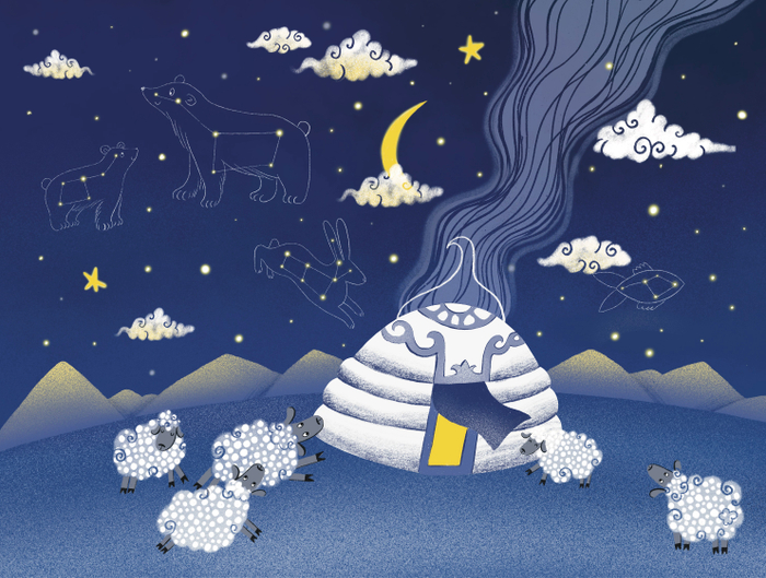 Монгольская ночь