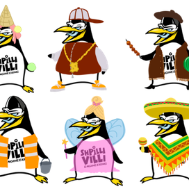 Penguin stikers