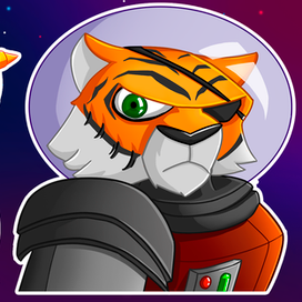 Космический герой-тигр