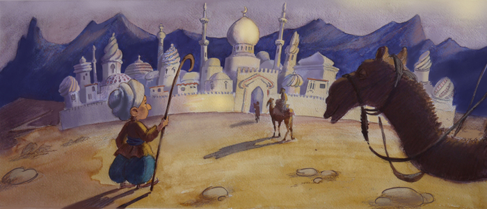 Маленький Мук и город