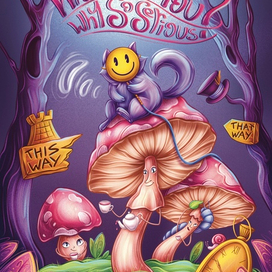 Иллюстрация для настольной игры компании ОККО