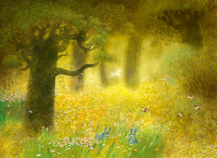 лес единорога