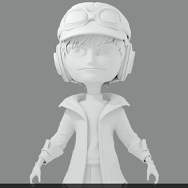 Character Blender 3 в Modeling