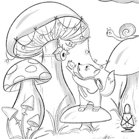 Иллюстрация "das wunder bist du"