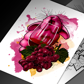 Кролик-алкоголик