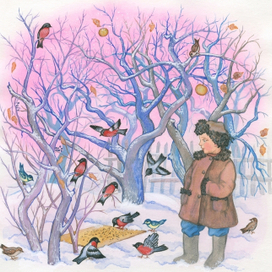 Птичья столовая