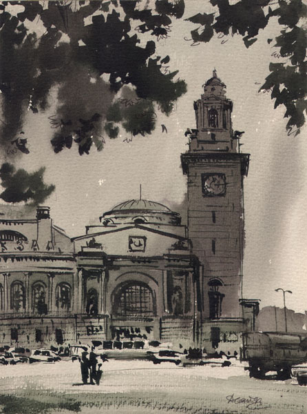 Киевский вокзал в Москве