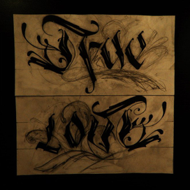 Разработки тату эскиза