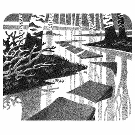 утонувшая тропинка