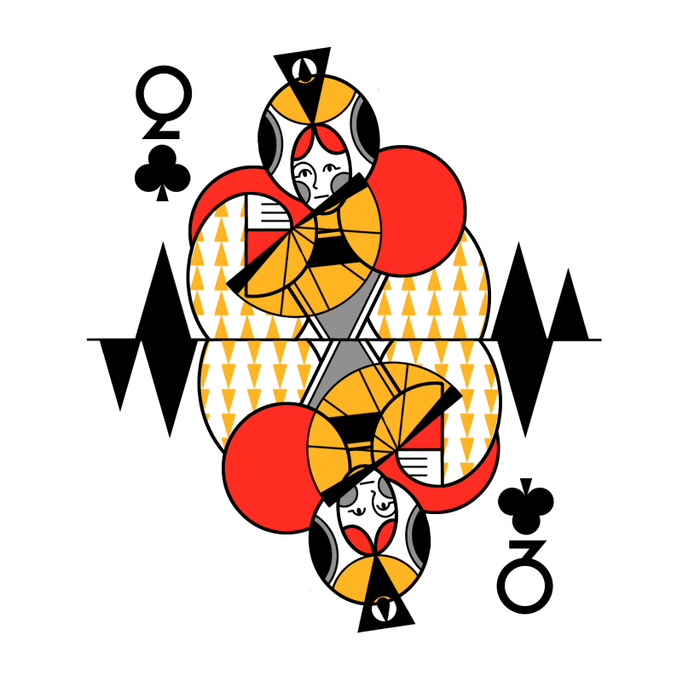 Дама крестей