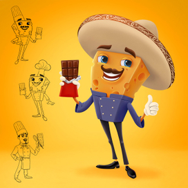 Персонаж для чизкейка