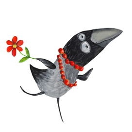 счастливая ворона)