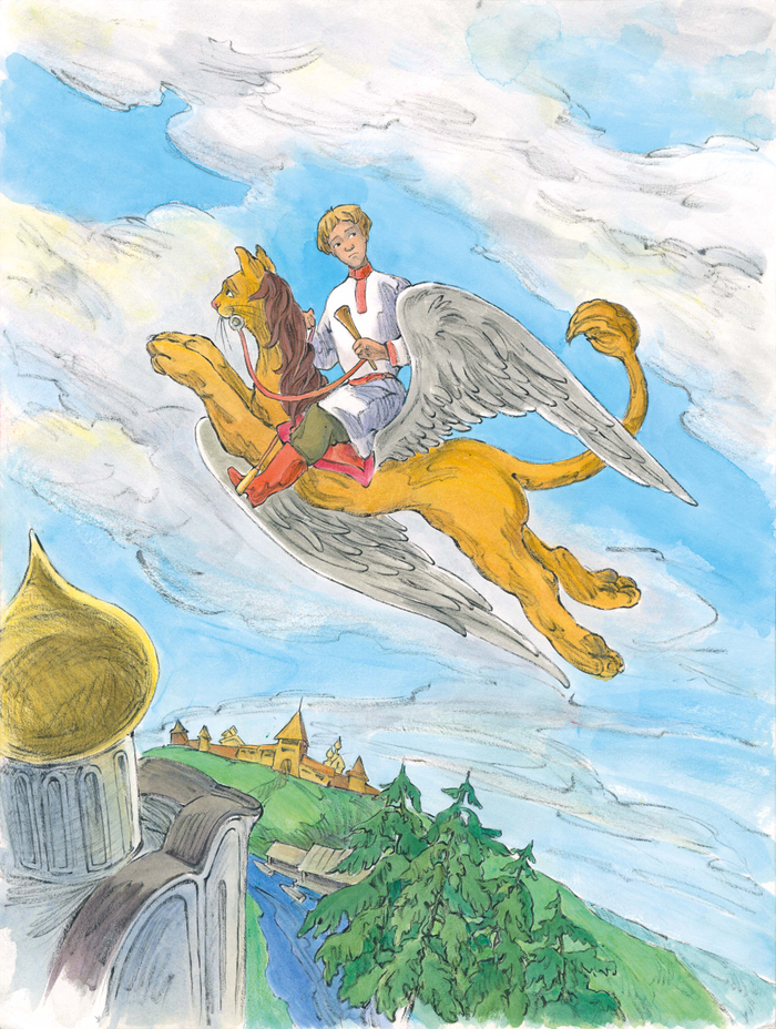 сказка "Дударь и царь"