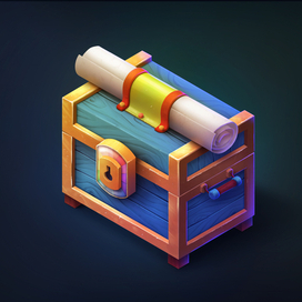 Сундук художника