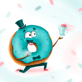 Пончик женится