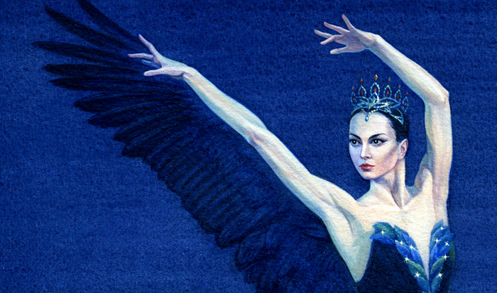 Черный лебедь. Фрагмент.