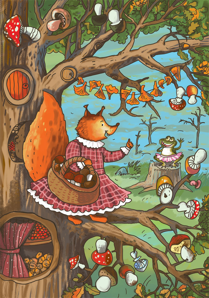 Николай Мишутин "Про лягушку хохотушку"