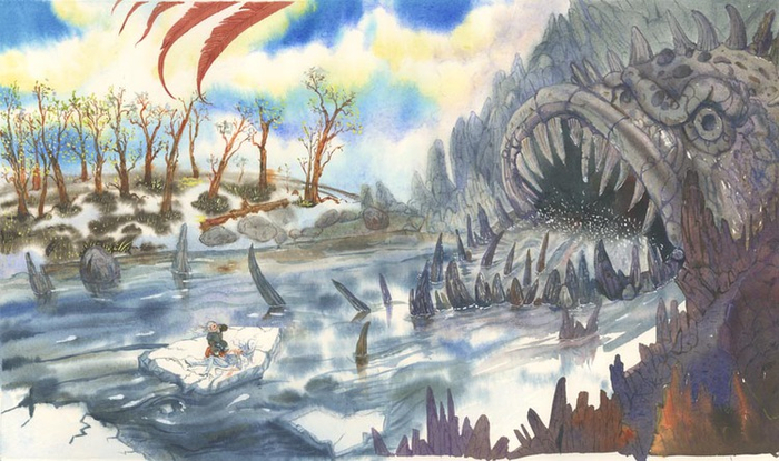 Для сказки Силены Андерс "Посланник Небесного Вивипаруса"