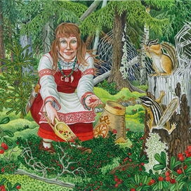 Брусника (серия «Ягоды наших лесов»)