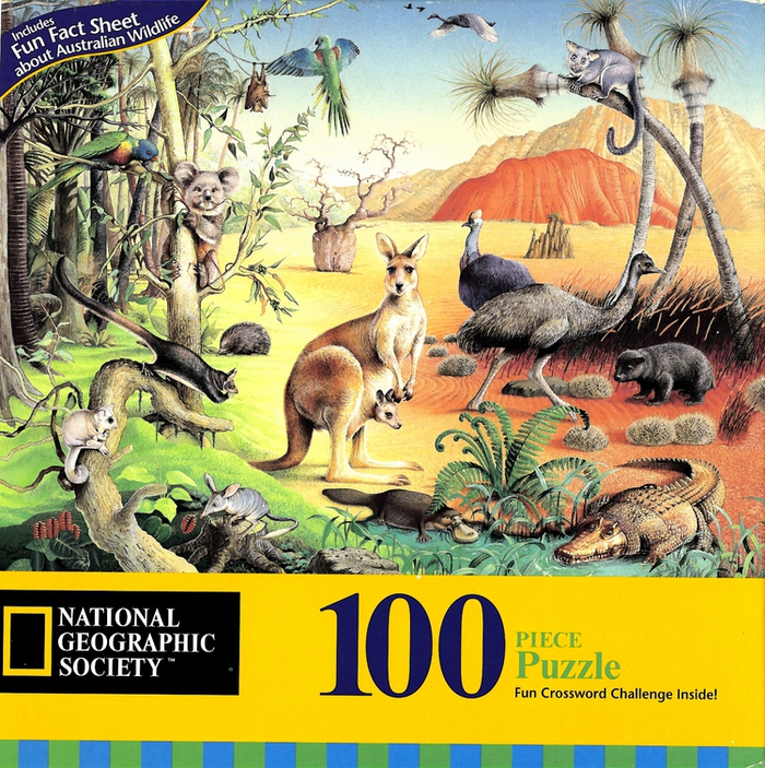 Milton Bradley Puzzle Australia
