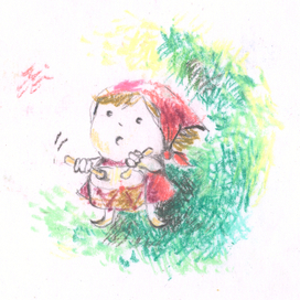 Девочка с барабаном