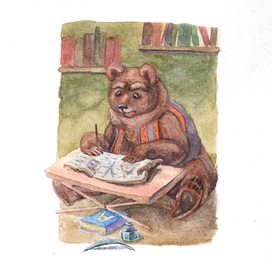 Письмо лапой нацарапай