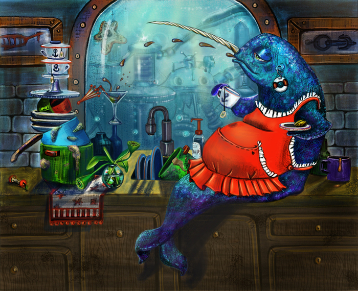 Тяжелая жизнь домохозяйки