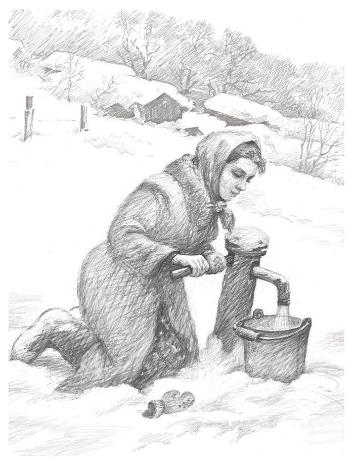 Рисунок в книгу