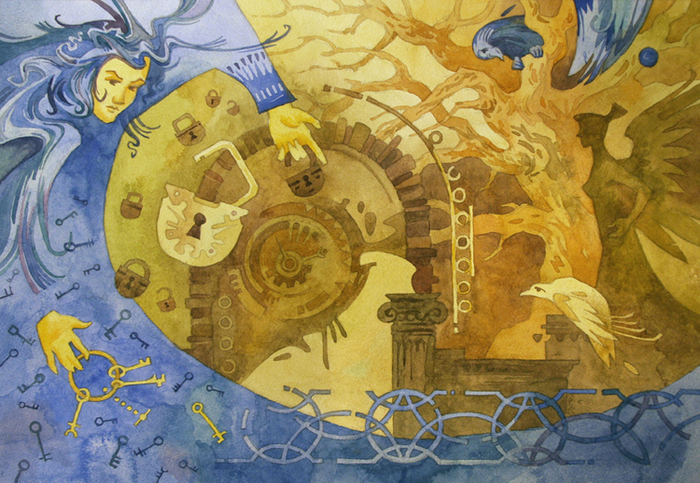 Синяя птица. разворот1