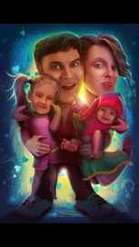 Заказ от счастливой семейки!)