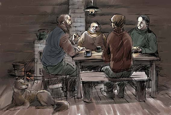 "Ворон" Е.Рудашевский  La Pensée Russe 2012г.