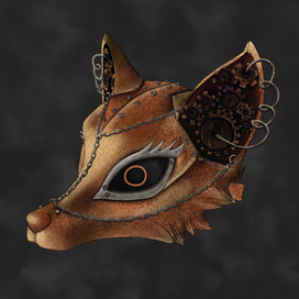 стимпанк маска