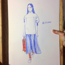 Fashion week 2016 - Celine