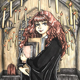 Открытка Гермиона 