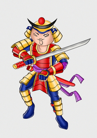 Samurai Sushi персонаж один из вариантов