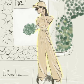 Fashion иллюстрация