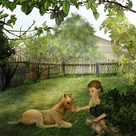 Сибирские сказки ("Лошадинный бог")