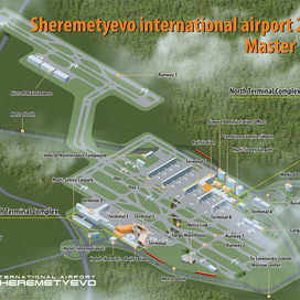 Аэропорт «Шереметьево» - 2030 год. План-схема