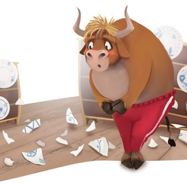 В посудной лавке