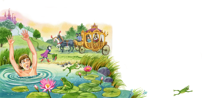 К сказке Братьев Гримм "Кот в сапогах", для изд. Эксмо