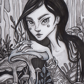 Лесная ведунья