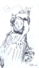 Триша на дереве